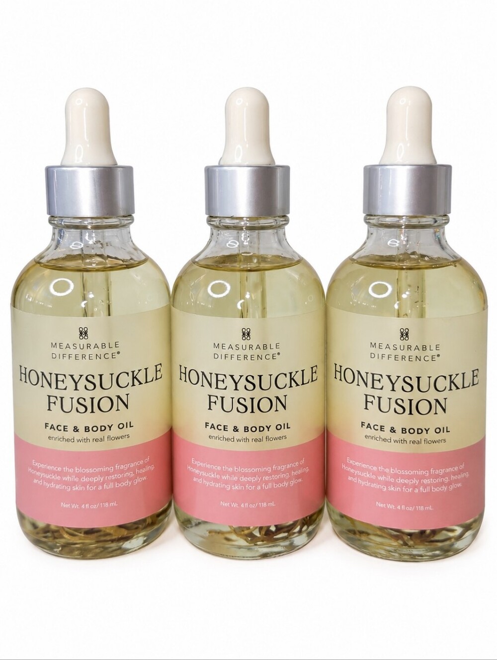 Hydrating Honeysuckle Fusion Face & Body Oil Curated Bundle - 3- Pieces
